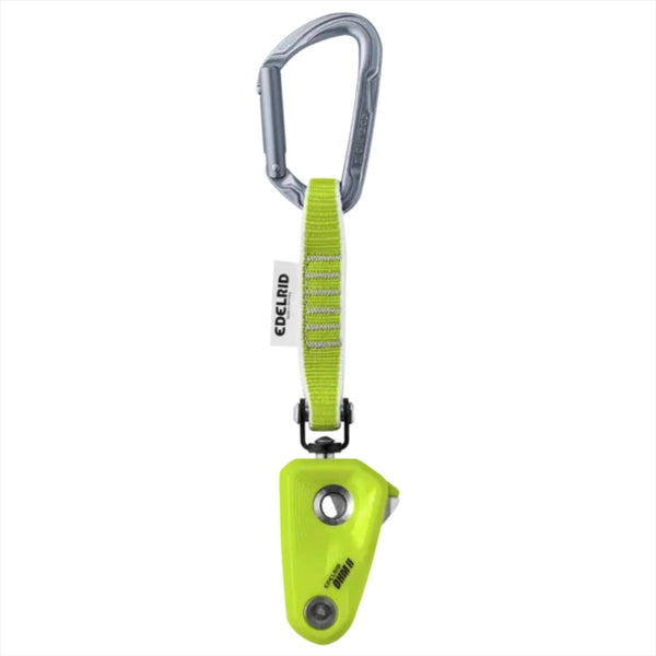 Il dispositivo di resistenza di frenatura di Edelrid ohm assiste i lettori più leggeri verdi
