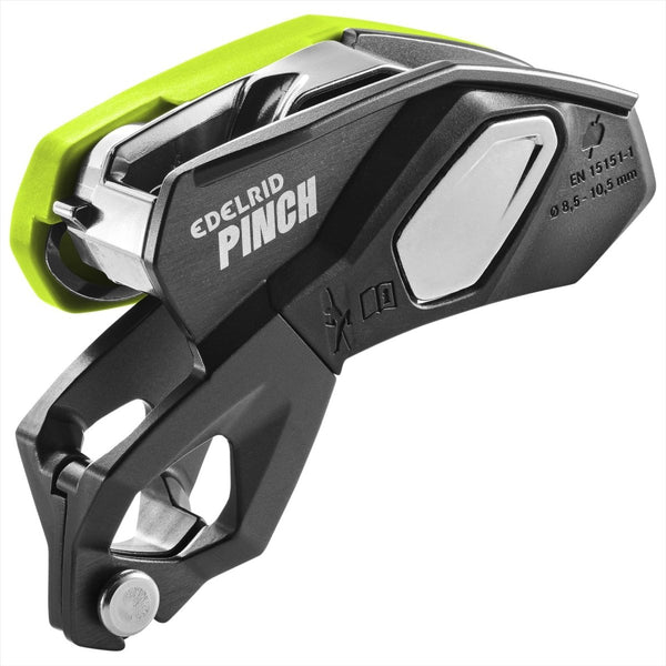 EDELRID PINCH ASSEGGIO ASSISTENZA ASSICURA DEVIMENTO CONTROLLO ASSULTIVO CONTROLLO VERDE