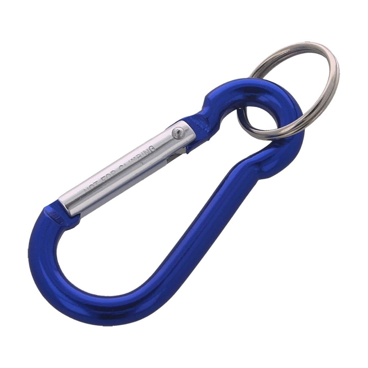 Carabiner in alluminio EDM 70mm x 7mm clip leggero clip multicolore