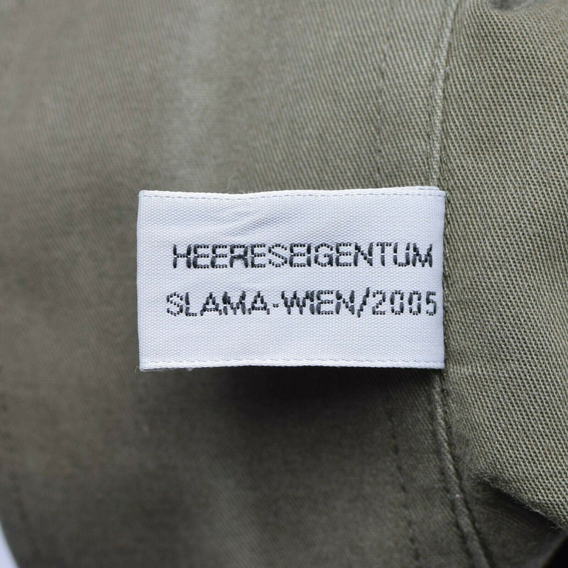 Shirt dell'esercito austriaco autentico M65 O.D Combattimento militare a maniche corte Olive BDU