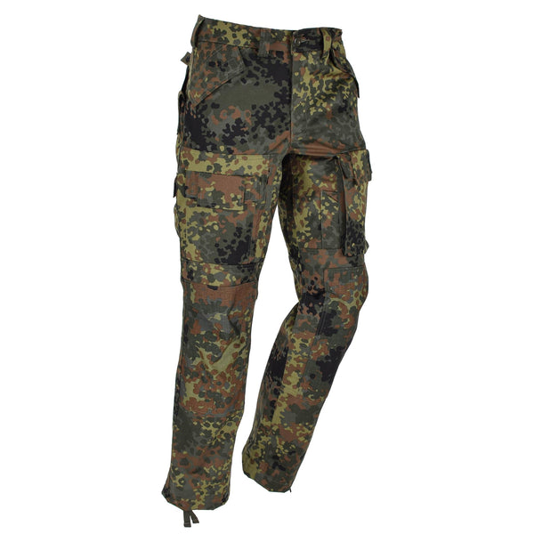 Pantaloni tattici di combattimento dell'esercito Leo Kohler Flecktarn Camo