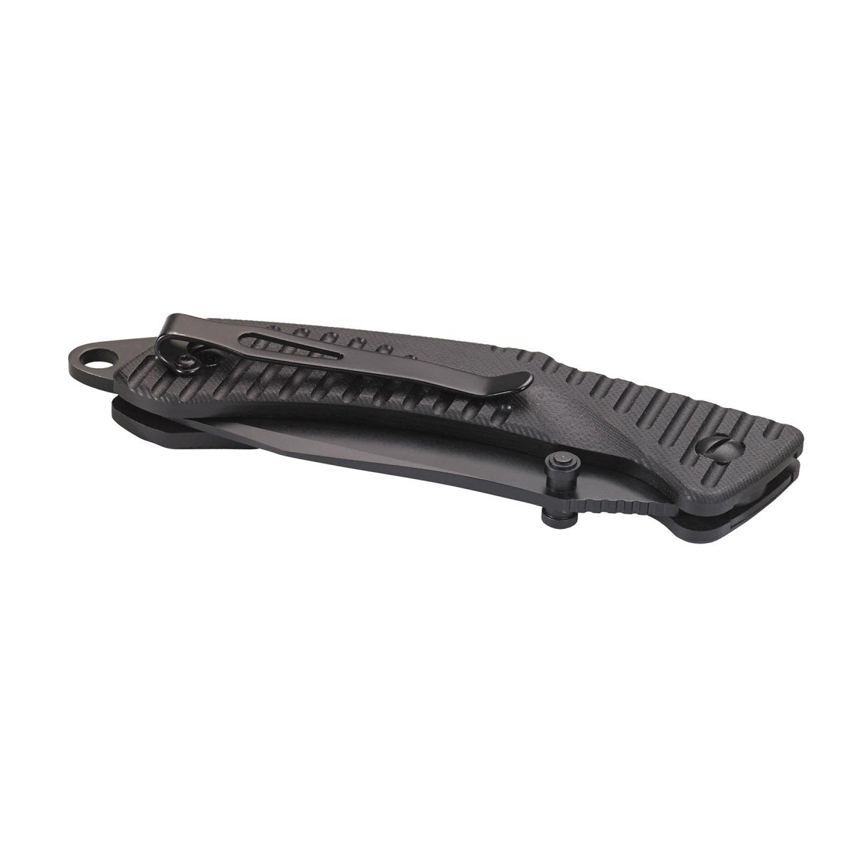 Coltello chiudibile EKA Brand Swede 9 57 HRC 12C27 accendifuoco in acciaio manico nero