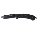 Coltello chiudibile EKA Brand Swede 9 57 HRC 12C27 accendifuoco in acciaio manico nero