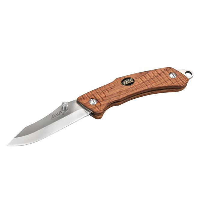 Coltello chiudibile EKA Brand Swede 9 accendifuoco in acciaio inox 57 HRC manico in legno - GoMilitar