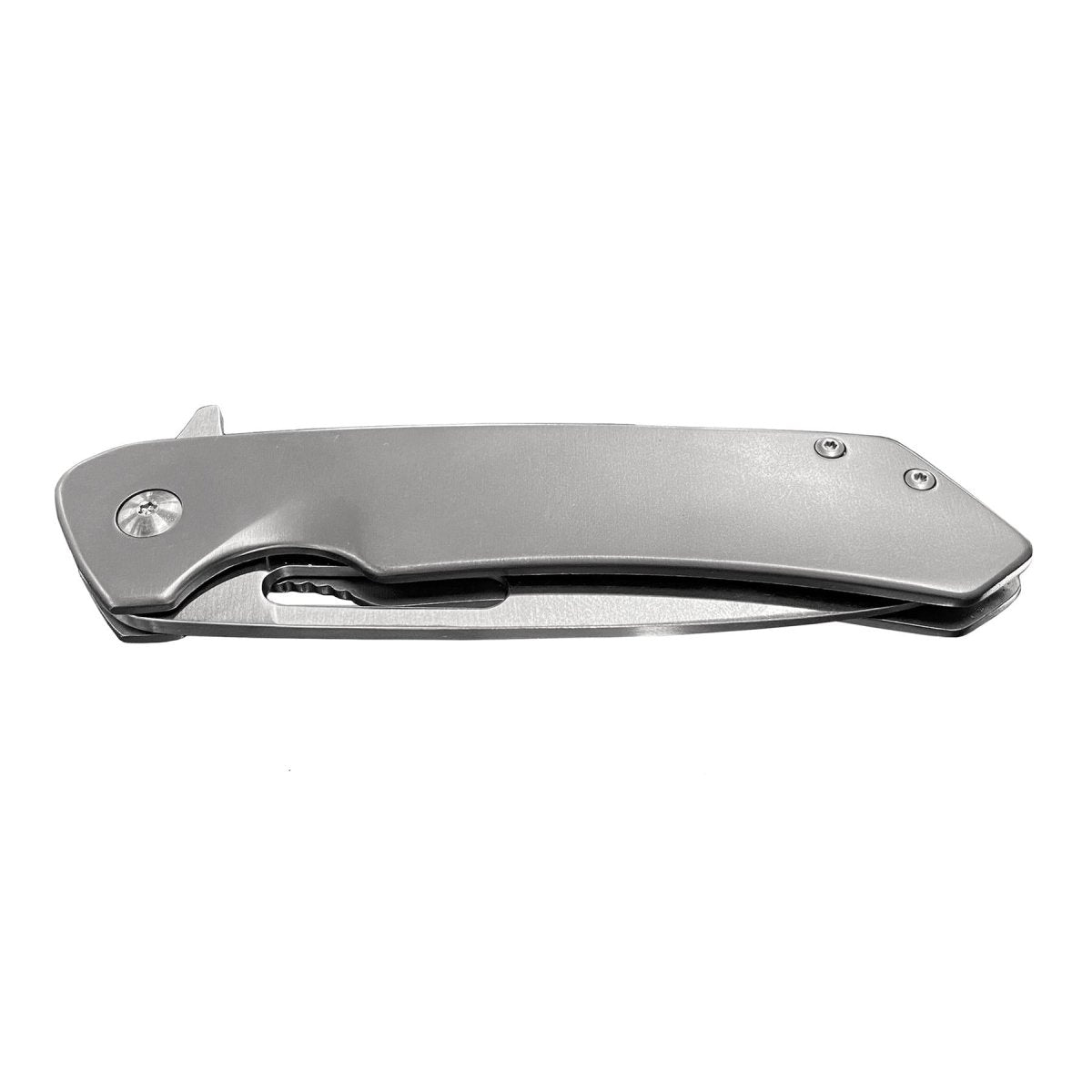 Coltello tascabile EKA Brand Swedish Classic 8 manico in titanio lama in acciaio 57 HRC