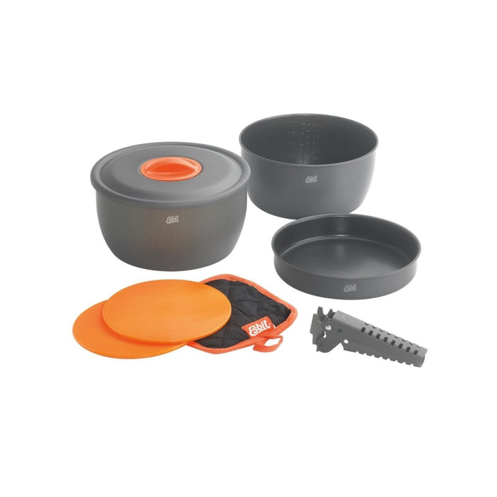 ESBIT Brand Cookware lightweight durable aluminum outdoor camping pot BPA free - GoMilitar