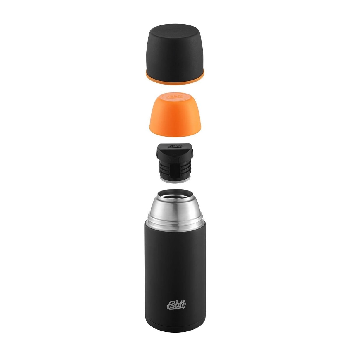 Brand esbit marchio inossidabile pallone sotto vuoto 750 ml nere 12 ore di ritenzione di calore extra tazza