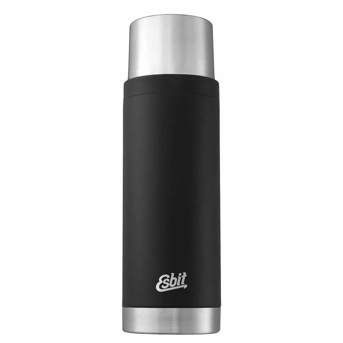 ESBIT SCULPTOR Thermos da 1 litro in acciaio inossidabile senza BPA a prova di perdite Nero - GoMilitar