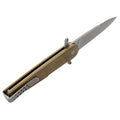 Coltello tascabile ExtremaRatio BD2 LUCKY DESERT Bohler N690 lama in acciaio a filo liscio