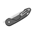 Coltello tascabile universale ExtremaRatio BF0 R CD BLACK forma drop point in acciaio N690
