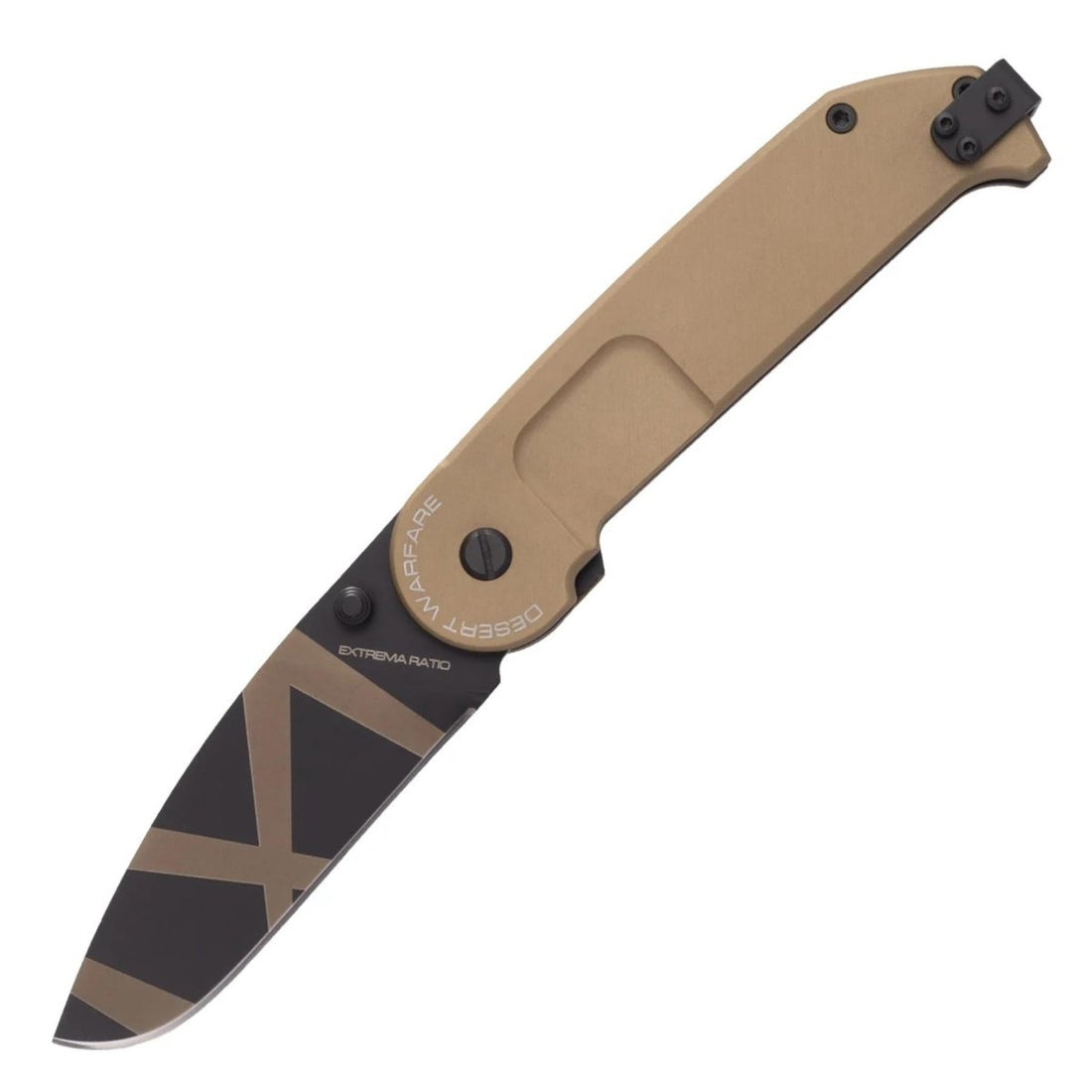 Coltello chiudibile tattico ExtremaRatio BF2 CD DESERT WARFARE N690 double liner lock