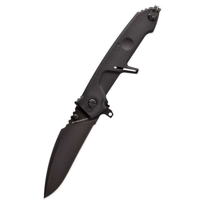 Coltello tascabile ExtremaRatio MF2 NERO pieghevole da esterno lama drop point in acciaio N690 - GoMilitar