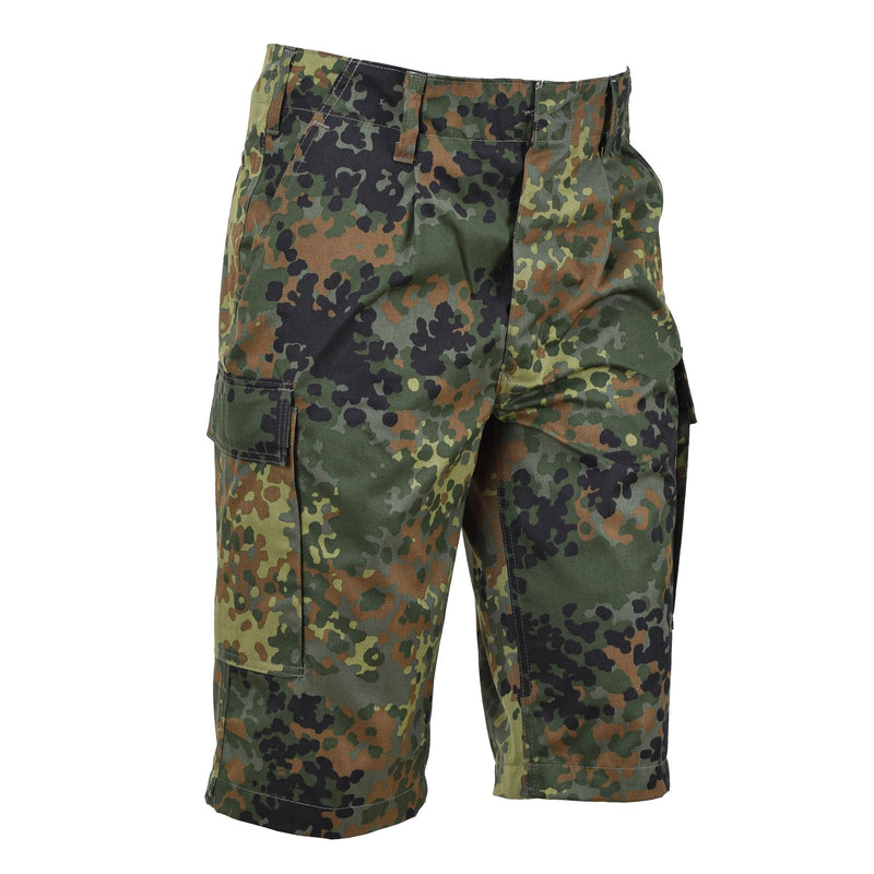 Short del ginocchio di Leo Kohler Bermuda Flecktarn camuffamento