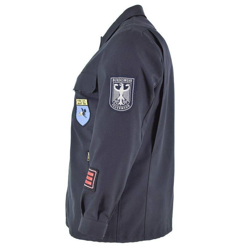 Originale NVA Est East Army Dark Blue Formal Uniform Giacca in surplus militare