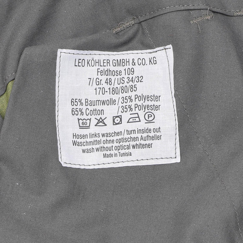 Pantaloni attivo di leo kohler pantaloni tattici leggeri flecktarn camo flecktarn