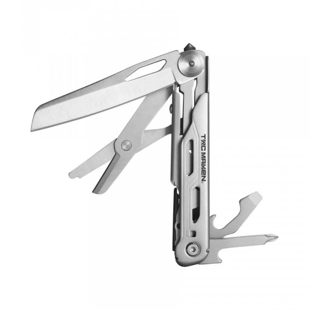 TAC MAVEN Axel Camping Multitool Strumento di utilità per esterni compatto Nero