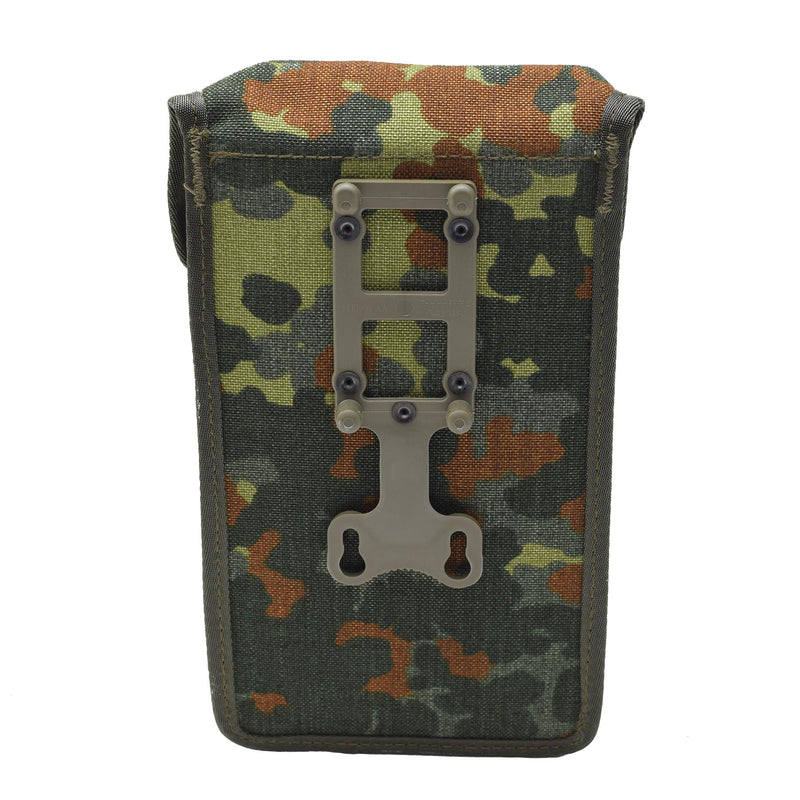 Caspa della rivista BW militare tedesco originale MP2 Small Flecktarn Camo Cordura Nuovo