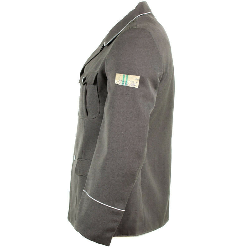 Originale Giacca tedesca tedesca NVA Office Officier uniforme formale grigio militare nuovo