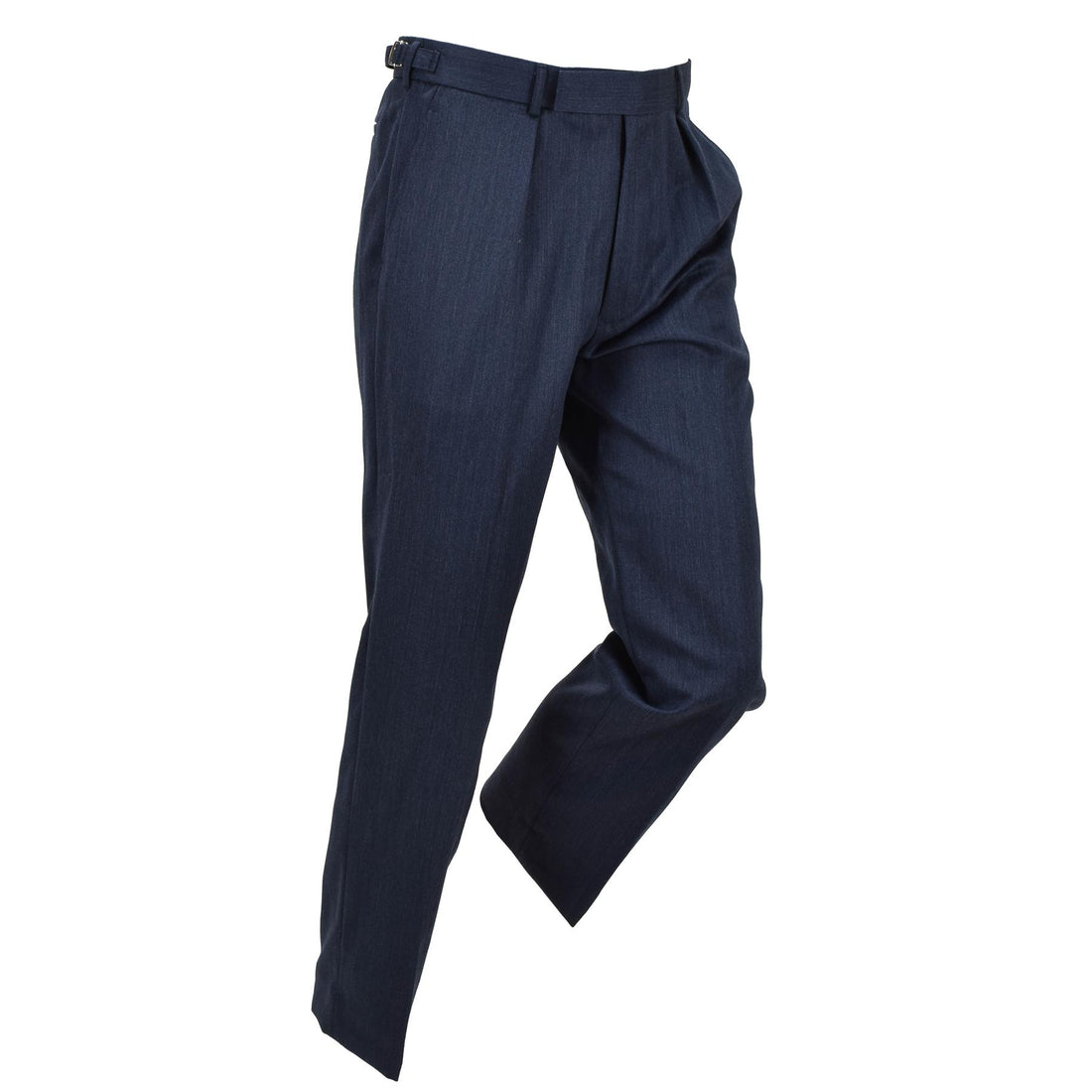 Pantaloni eleganti originali militari britannici n. 1 formali senza tasche blu