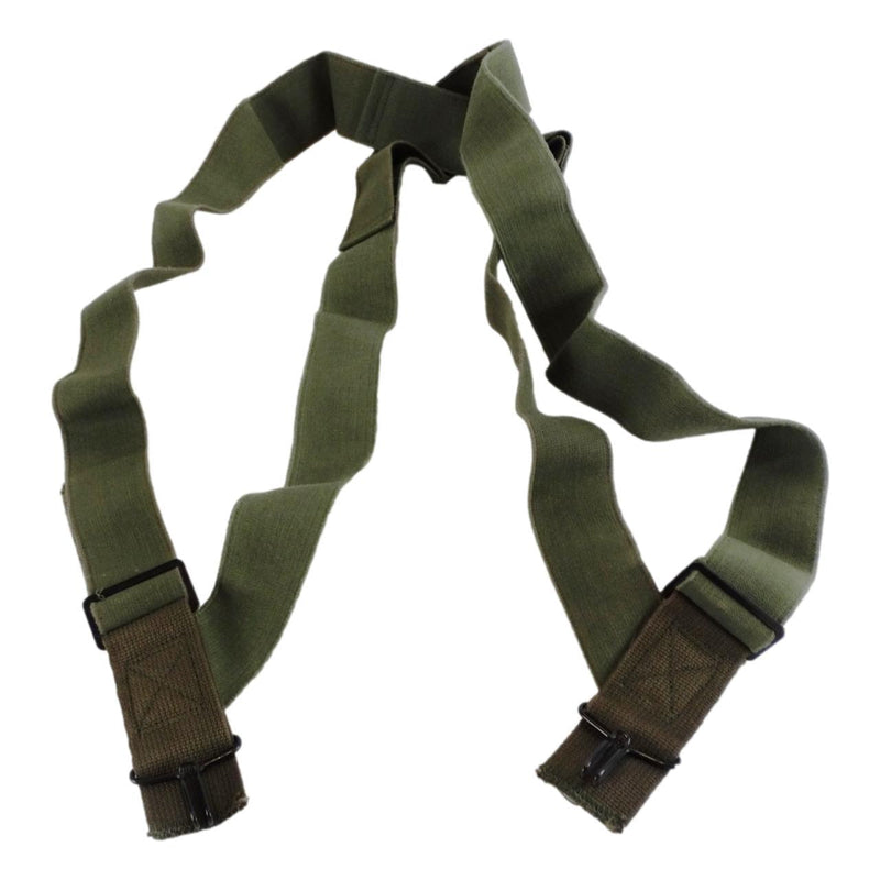 Original U.S. Military M1950 bretelle di pantaloni Bretiglie Cablatta Oliva Nuovo