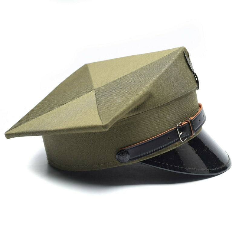 Genuino cappello militare polacco per cappello polacco L'esercito dell'esercito ha raggiunto il punteggio di Cap Olive Nuovo