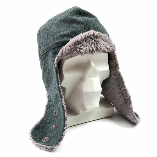 Originale Swiss Army Winter Cap inverno Swiss Military Grey Wool Weather Hat