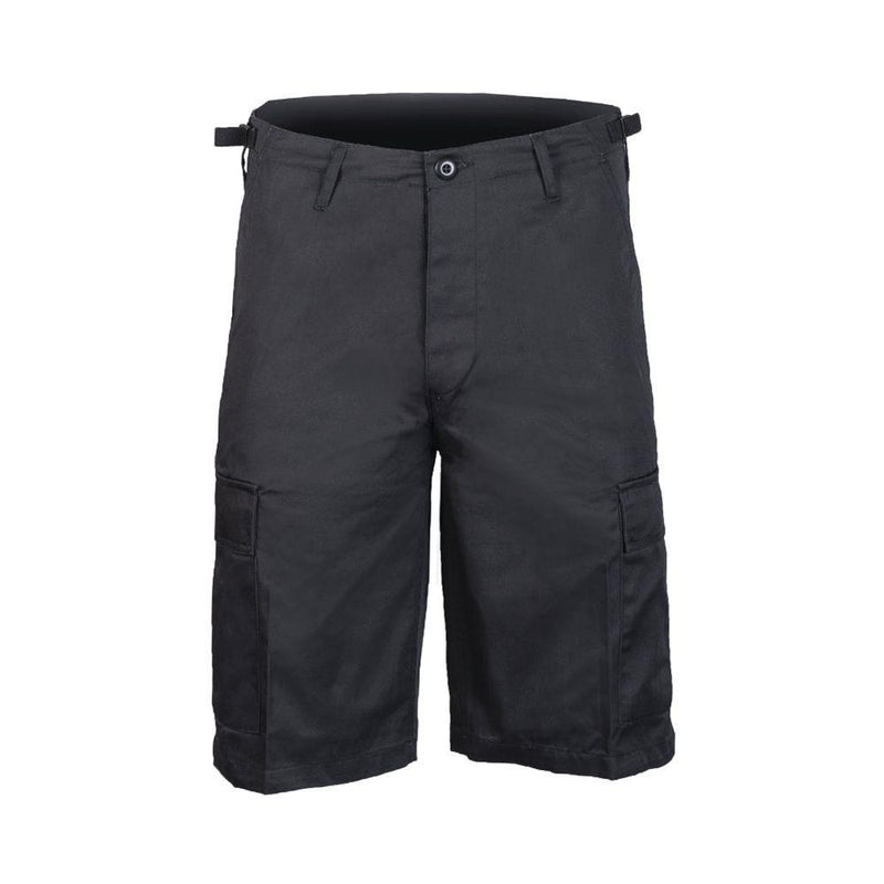 Truppe di stile militare del marchio Mil-Tec Bermuda Combatti Shorts Army Shorts Black