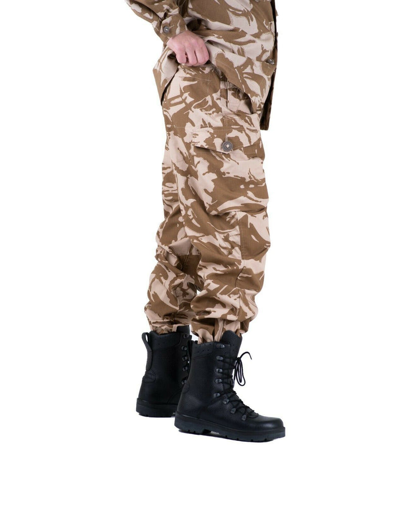 Guidi pantaloni da combattimento dell'esercito britannico Desert Pantaloni militari Nuovo