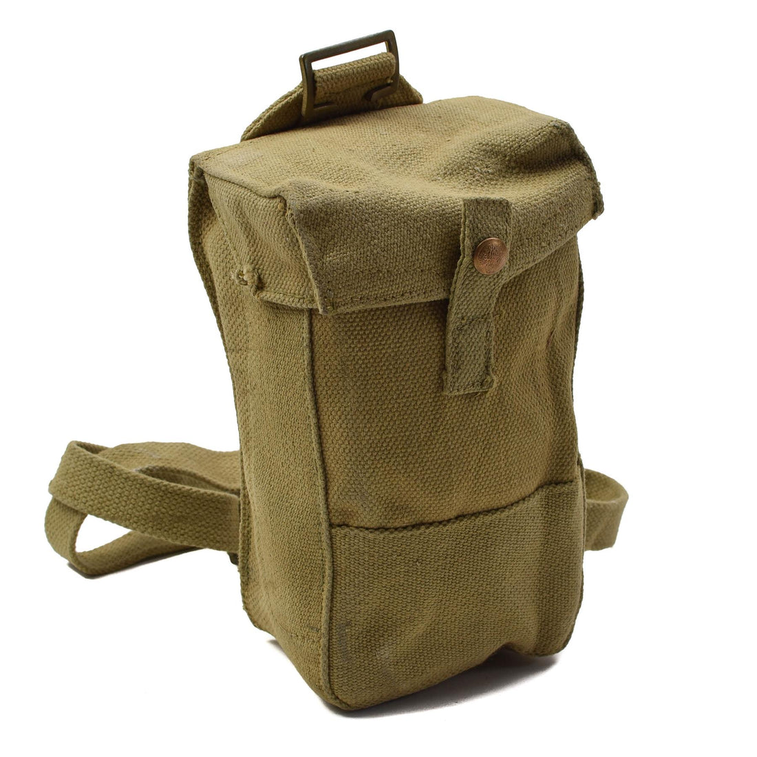 Kit da cintura con custodia per caricatore originale militare britannico M37, modello in tela color kaki