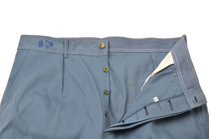 Pantaloni militari danesi originali casual del personale dell'esercito dei pantaloni blu new