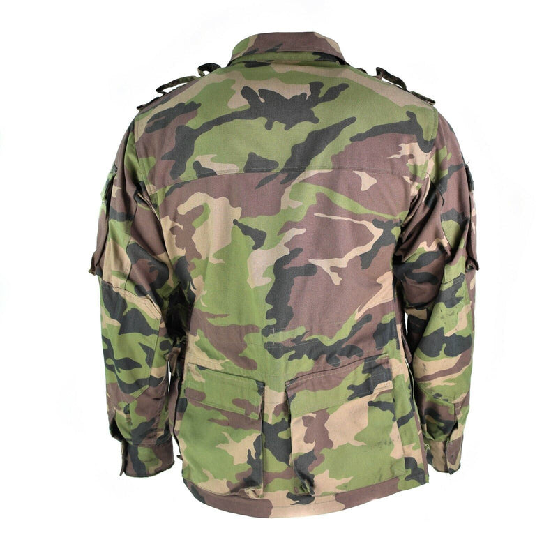 Giacca da campo dell'esercito slovacco vintage originale m97 combattimento militare slovacchia bdu