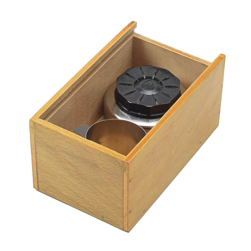 Stufa Compact militare ceco originale Set Mini Burner di combustibile liquido vintage Nuovo