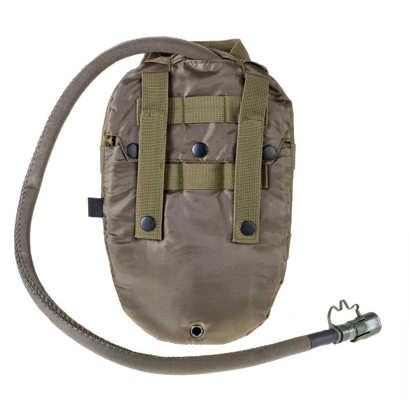 A.Blochl Pacchetto di idratazione compatta Trekking da 1,5 litri Borsa d'acqua MOLLE OLIVE NUOVO