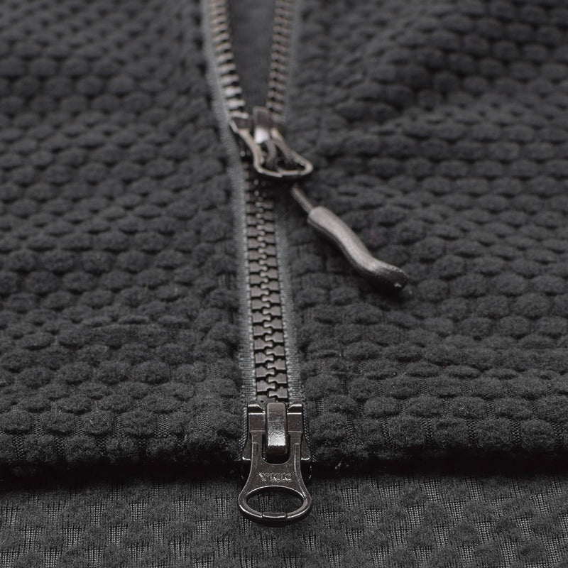 BLOCHL Brand Military Giacca Termica Fleece Cappuccetta Nera rinforzata