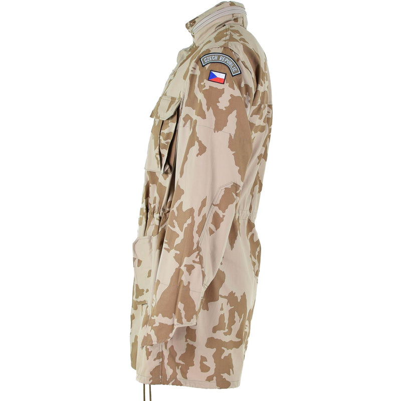 Giacca originale dell'esercito ceco parka annapelle BDU Desert camo surplus militare nuovo