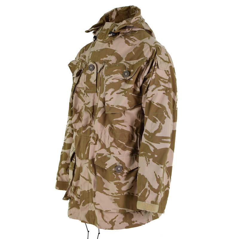 Genuino esercito britannico Parka DPM Deserto Camo Smock Giacca anticarro Problema militare