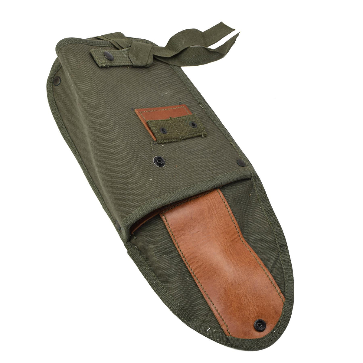 Copri strumento da trincea stile militare greco originale americano M56 verde oliva