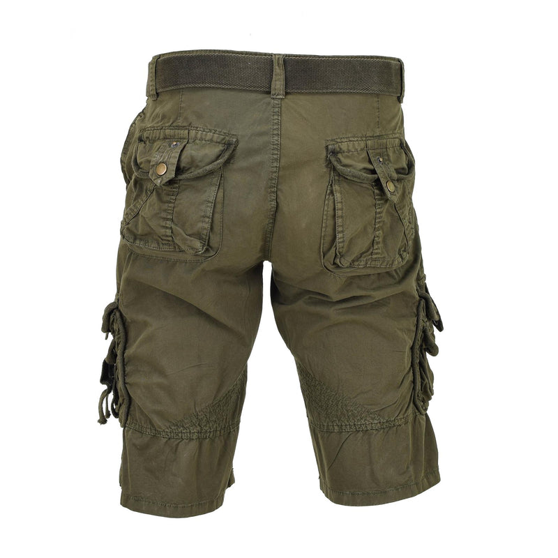 MIL-TEC Brand Germania in stile vintage militare in preda a olivo pantaloncini d'oliva