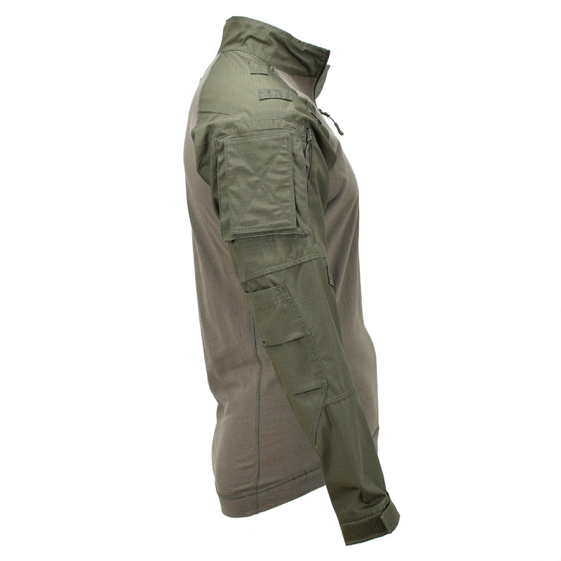 Mil-Tec Brand Military Style Olive Tactical Field Troops Combat Shirt Tipo 2