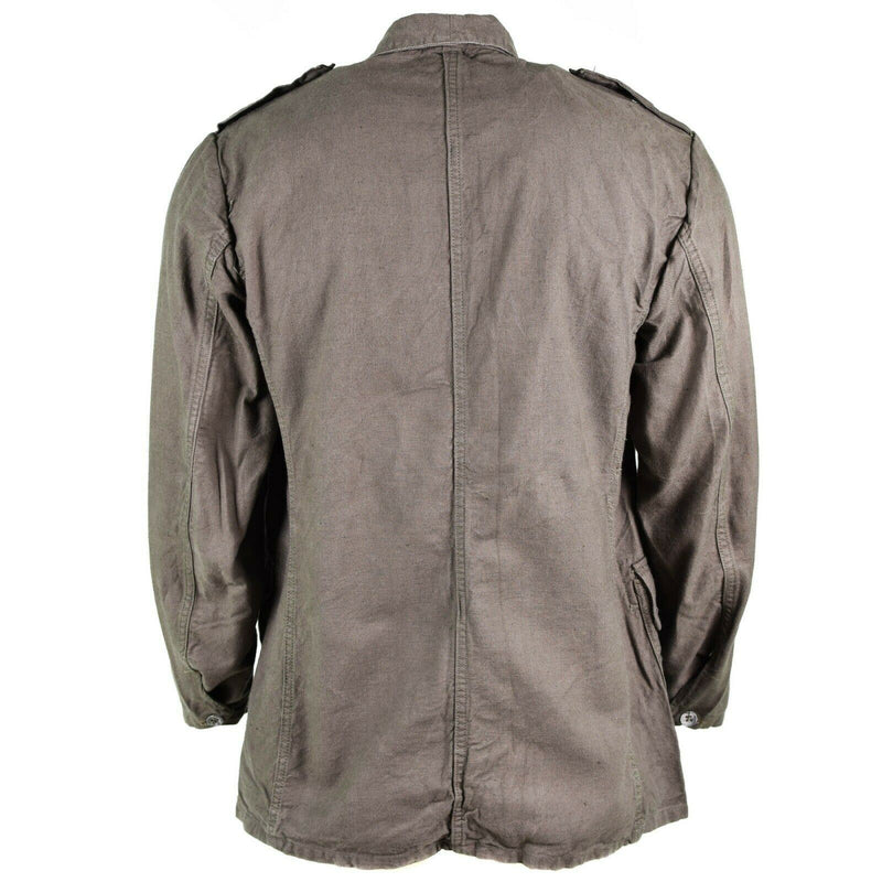 Shirt dell'esercito svedese originale Grey Combat tattico Svezia Surplus Essument