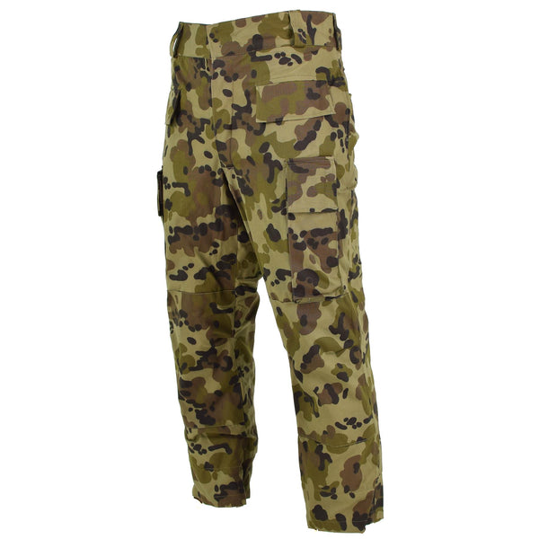 Truppe di campo originali pantaloni pantaloni Fleck Pattern camuflage bdu pantaloni nuovi