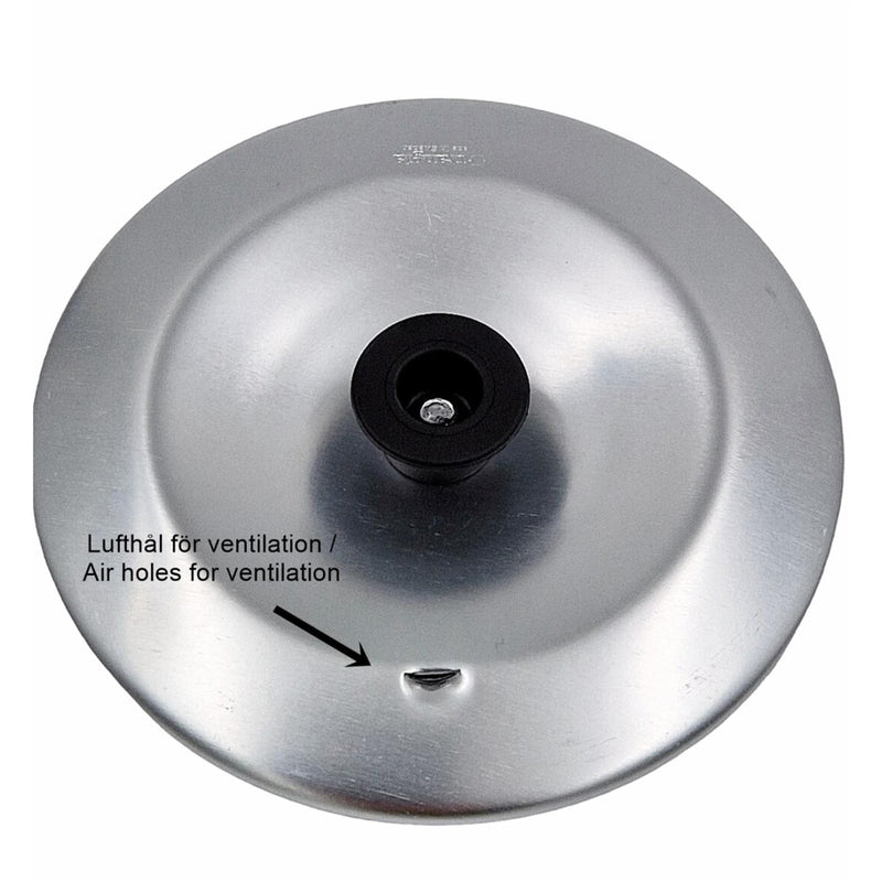 Trangia Mess Kit Lid Kettle 0.9L in alluminio maniglia pieghevole leggera zaino in spalla