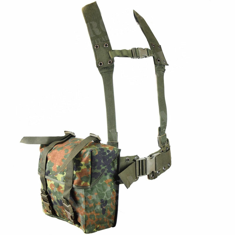 Sistema di piattaforma di cinghia dell'esercito tedesco originale 3 pezzi Cintura tattica IMBARAZIONE A TENUMENTI Y