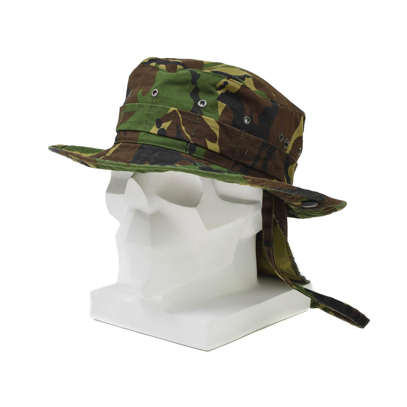 Originale Dutch Militch Panama Hat Neck Flap Tactical DMP Boonie Cap eccedenza