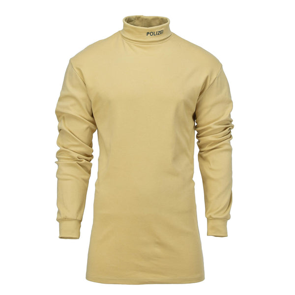 Guida maglietta della polizia militare tedesca Shirt leggero di tartaruga sabbia Nuova