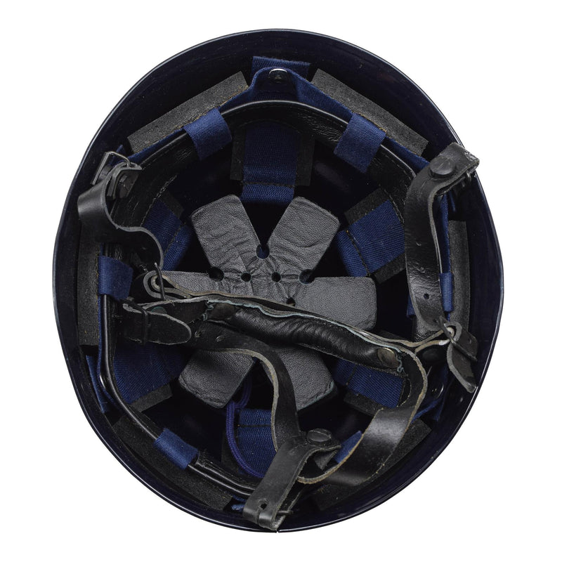 Genuino parlamentare militare francese blu f1 f1 da combattimento tattico ingranaggio vintage nuovo
