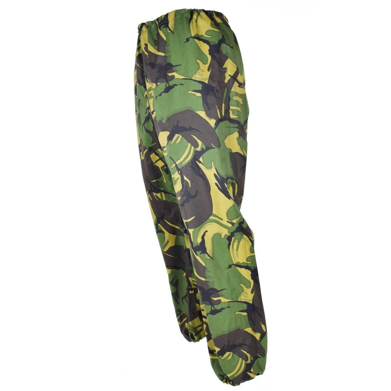 Combatti militari dell'esercito britannico genuino DPM Camo Rain Pants Goretex impermeabile