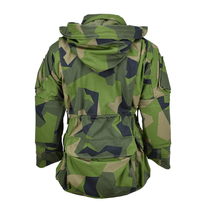 Tacgear Brand Military Style Ripstop Commando Smock Giacca Splinter Camo FullZip