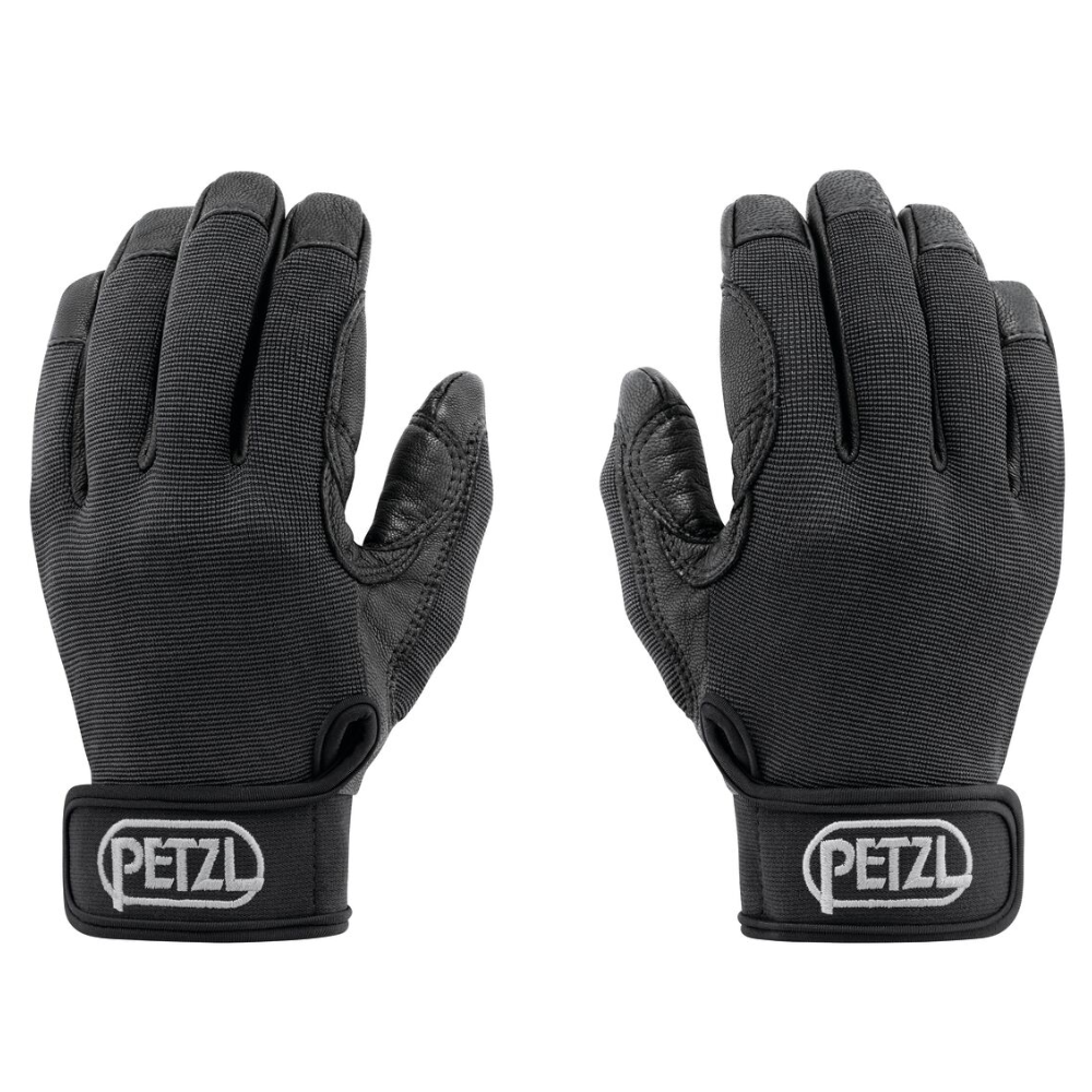 Petzl CORDEX Belay Rappel Guanti in pelle Corda da lavoro Arrampicata Tattica Nero