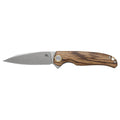 Coltello tascabile pieghevole Fox Knives ARGUS Drop Point 59-61 HRC in acciaio inossidabile D2
